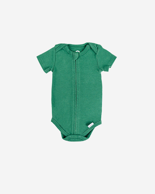 Zipper Bodysuit in Hunter - Dreambelles