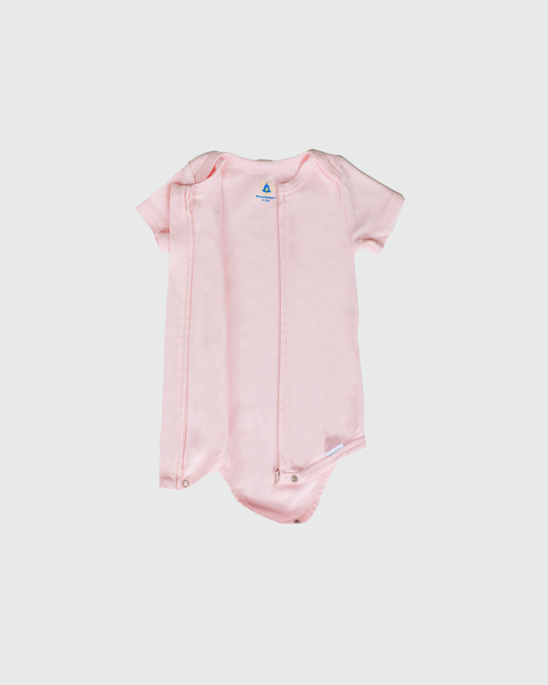 Zipper Bodysuit in Blush - Dreambelles