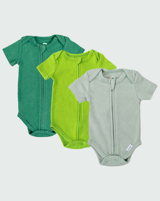 Short Sleeve Green Bodysuit Bundle