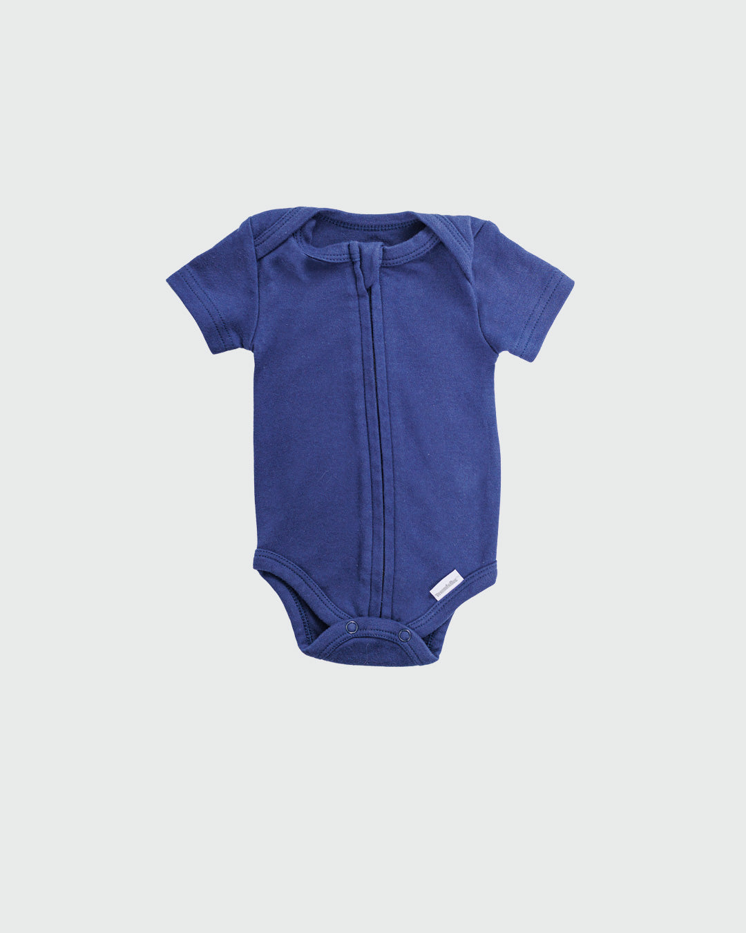 Zipper Bodysuit in Navy - Dreambelles