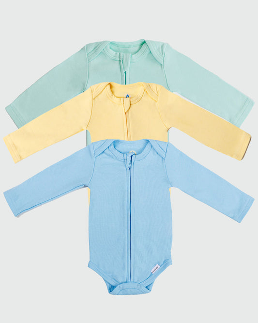 Long Sleeve Pastel Bodysuit Bundle