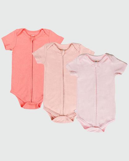 Short Sleeve Pink Bodysuit Bundle