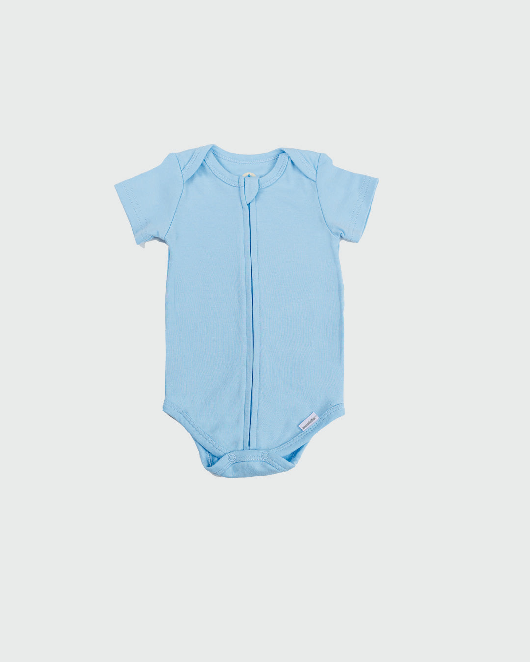 Zipper Bodysuit in Sky - Dreambelles