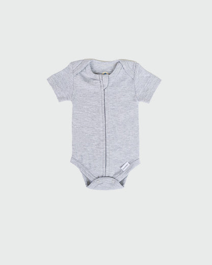 Zipper Bodysuit in Storm - Dreambelles