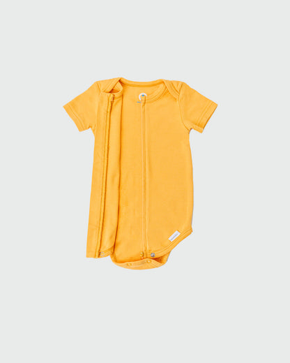 Zipper Bodysuit in Sunburst - Dreambelles