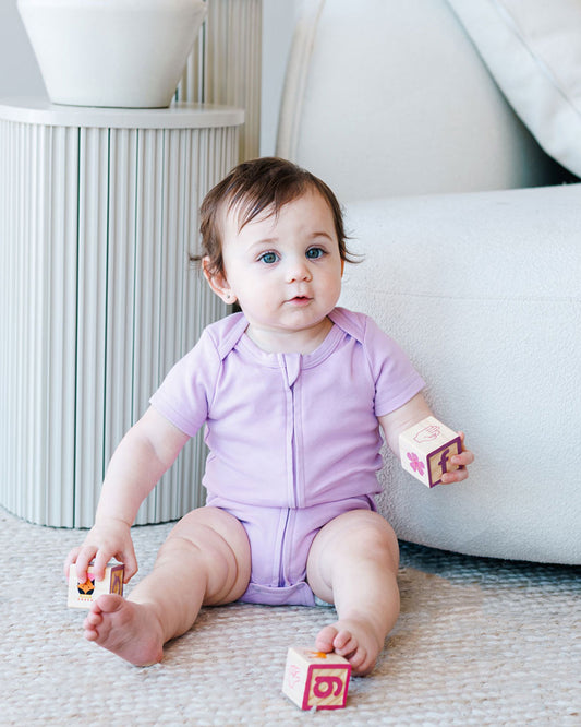 Bodysuit in Lilac - Dreambelles