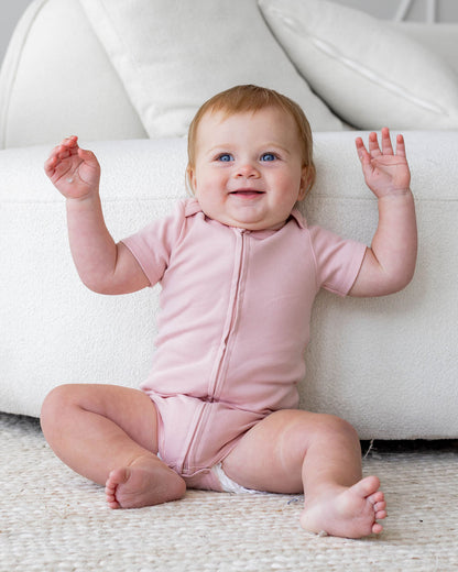 Bodysuit in Peach - Dreambelles