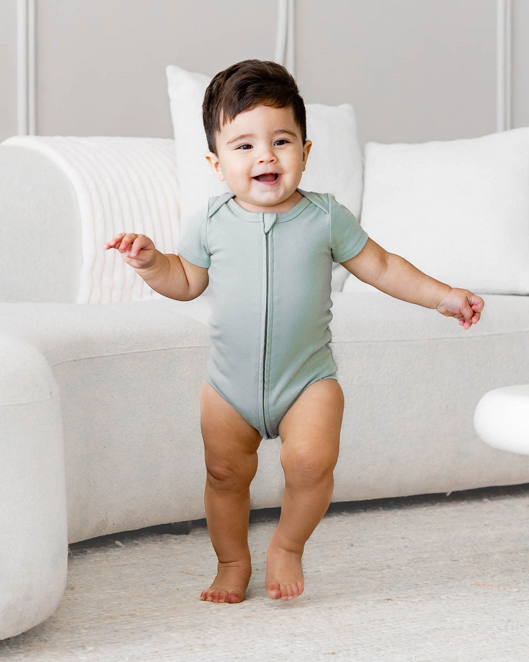 Bodysuit in Sage - Dreambelles